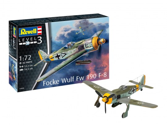 [REV 63898] Revell : Focke Wulf Fw190 F-8 │ Starter Kit