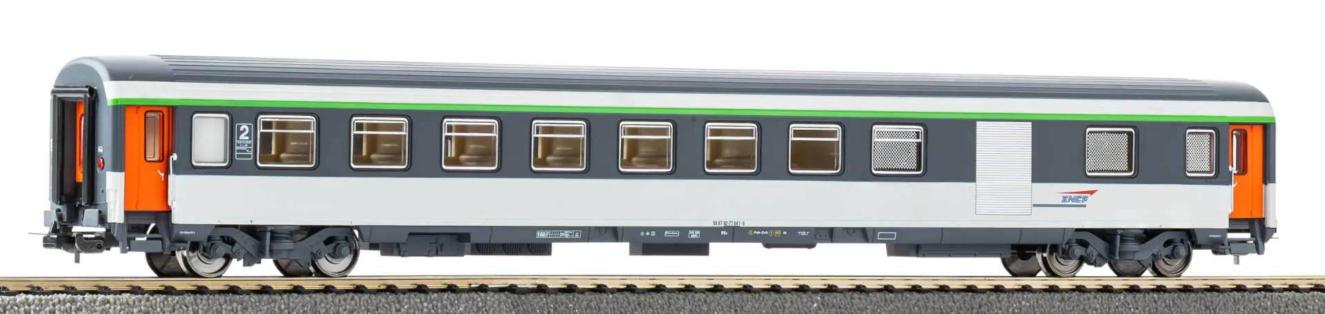 [PIK 97142] Piko : Voiture Corail B6Du 2°Cl SNCF DC (Epoque IV)