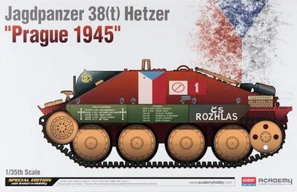 Academy : Hetzer 38t Jagdpanzer "Prague 1945"