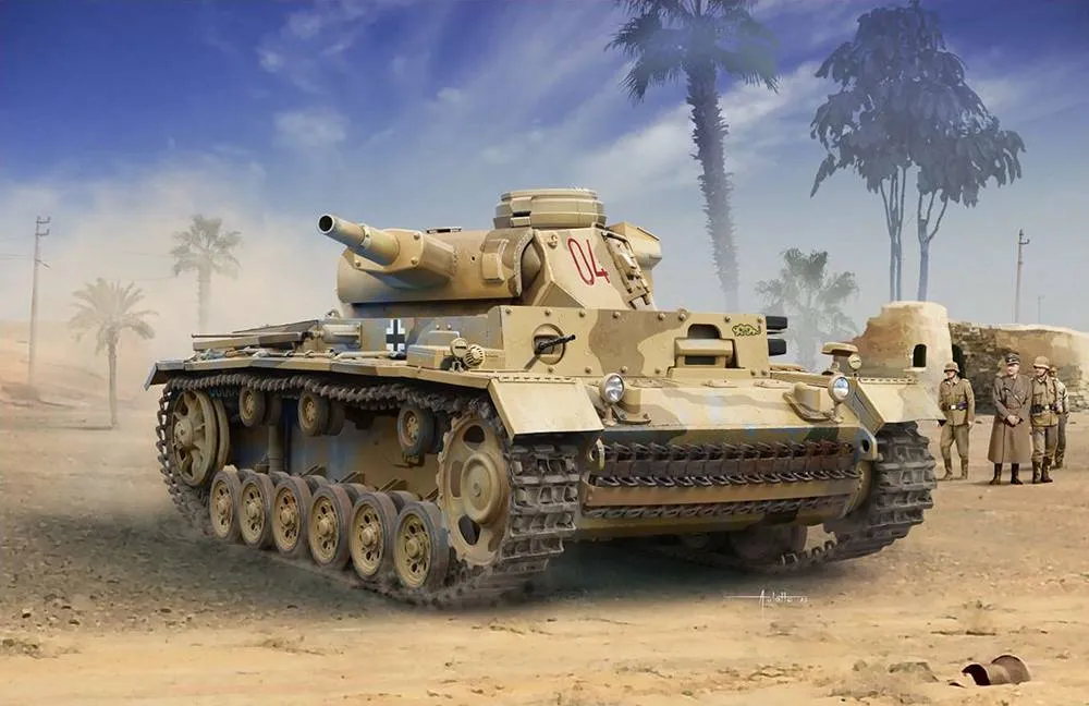 Academy : Panzer III Ausf.N afrika Korps