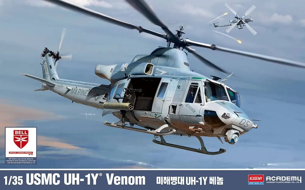 [ACA 12138] Acamedy : UH-1Y Venom USMC (1/35)
