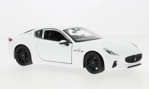 Welly : Maserati Gran Turismo Folgore, weiss, 2023