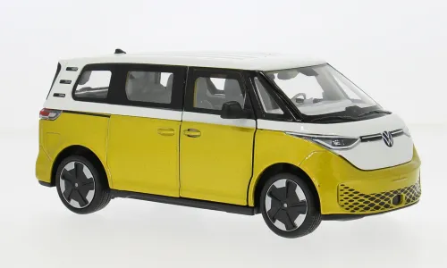 Welly : Volkswagen ID.BUZZ │ Jaune - Blanc