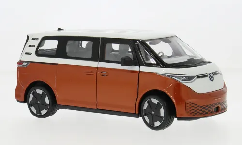 Welly : Volkswagen ID.BUZZ │ Orange - Blanc