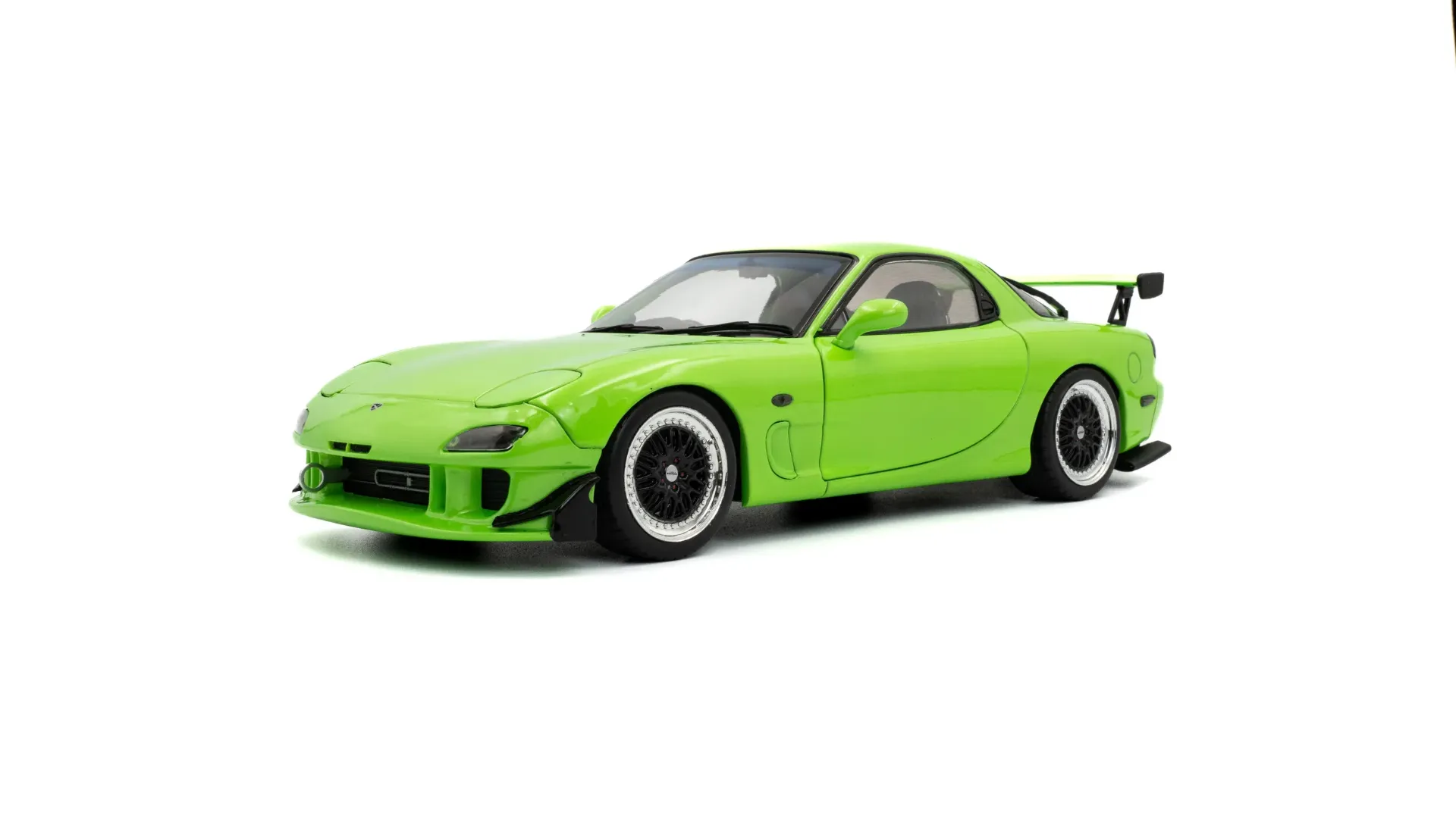 Solido : Mazda RX7 FD3RS SOLIDO WORKS │ Neon Green - 1999 [1/18]