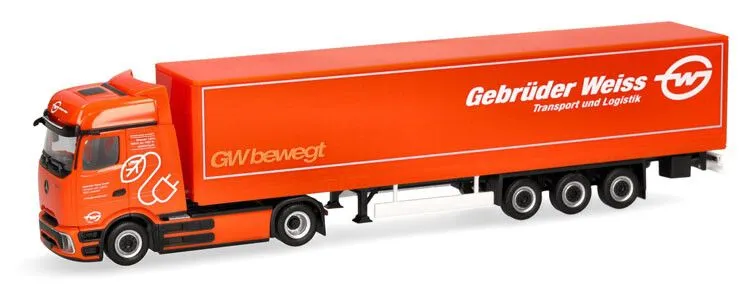 [HER 320177] Herpa : Mercedes Benz eActros 600 ProCabin B. Pl.Sz. Gebrüder Weiss