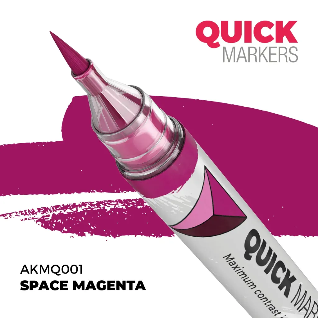 Ak Interactive : Space Magenta │ Quick Markers