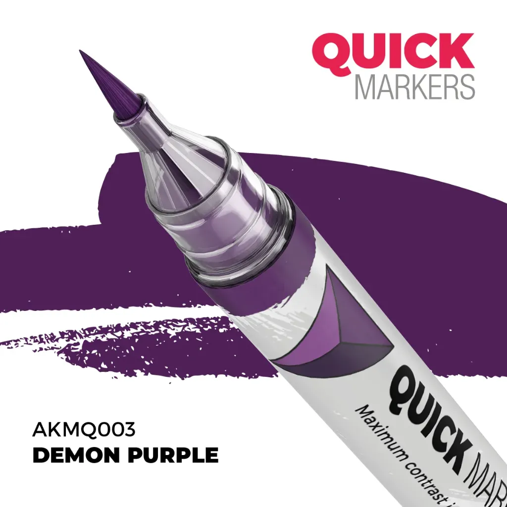 Ak Interactive : Demon Purple │ Quick Markers