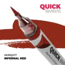Ak Interactive : Infernal Red │ Quick Markers