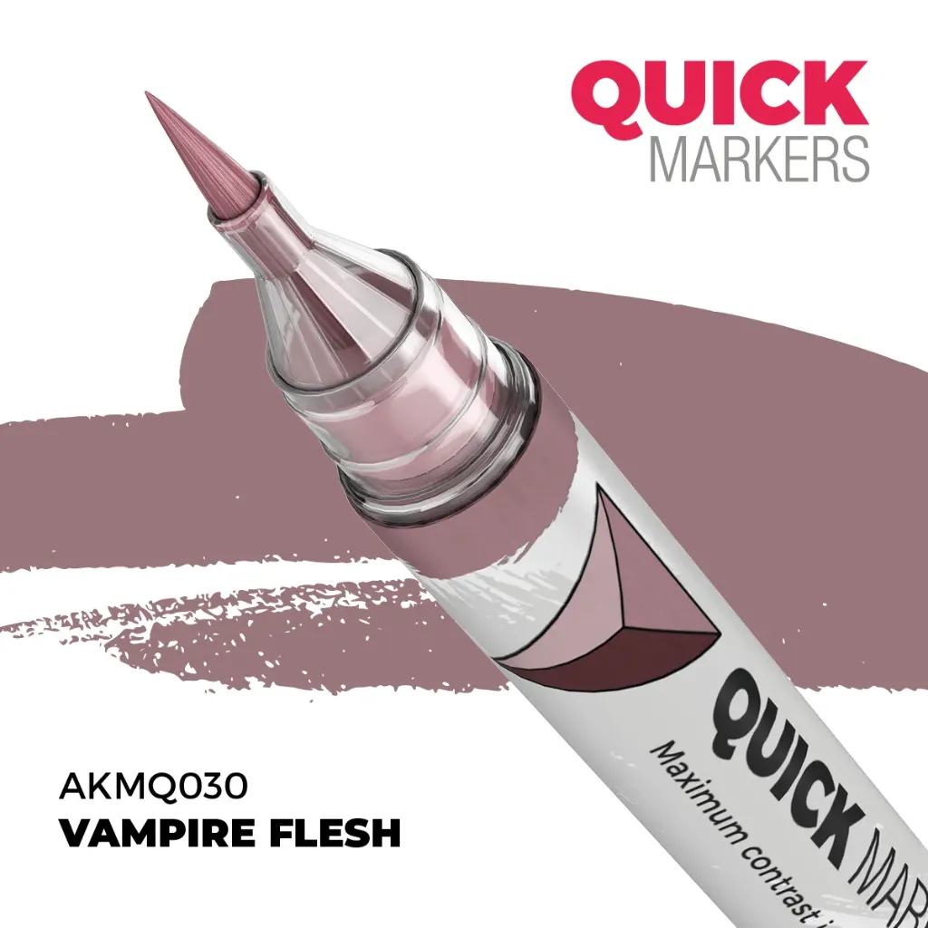 [AK AKMQ030] Ak Interactive : Vampire Flesh │ Quick Markers