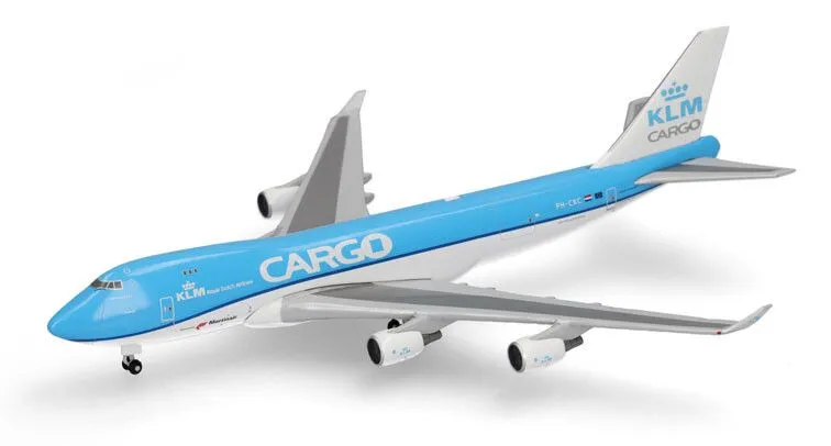 Herpa : Boeing 747-400ERF KLM Cargo Oranje (NL) [1/500]