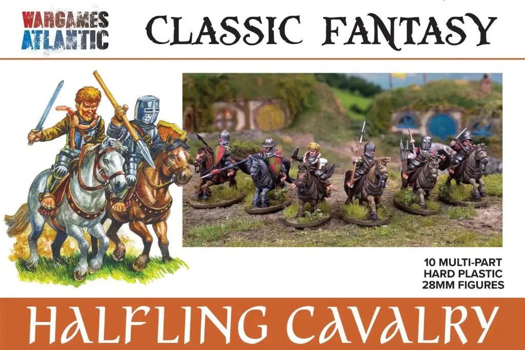 [WAA WAACF013] Wargames Atlantic : Halfling Cavalry │ Classic Fantasy