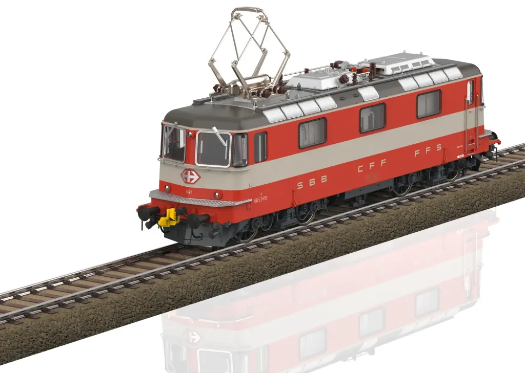Trix : Locomotive Électrique (#Re 4/4 II) de la SBB │ DC Digital Sons Époque IV HO - 1/87 (Réf : 25420)