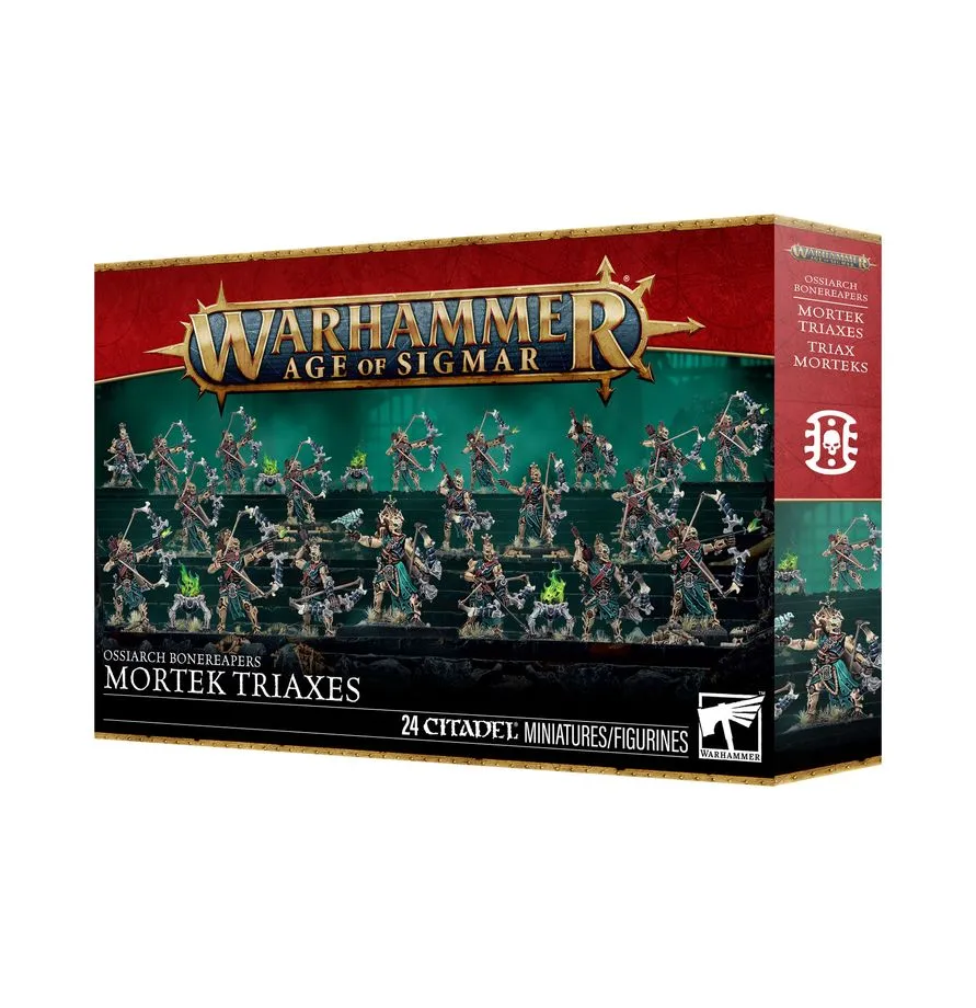 [GAW 94-45] Ossiarch Bonereapers : Mortek Triaxes │ Warhammer Age of Sigmar