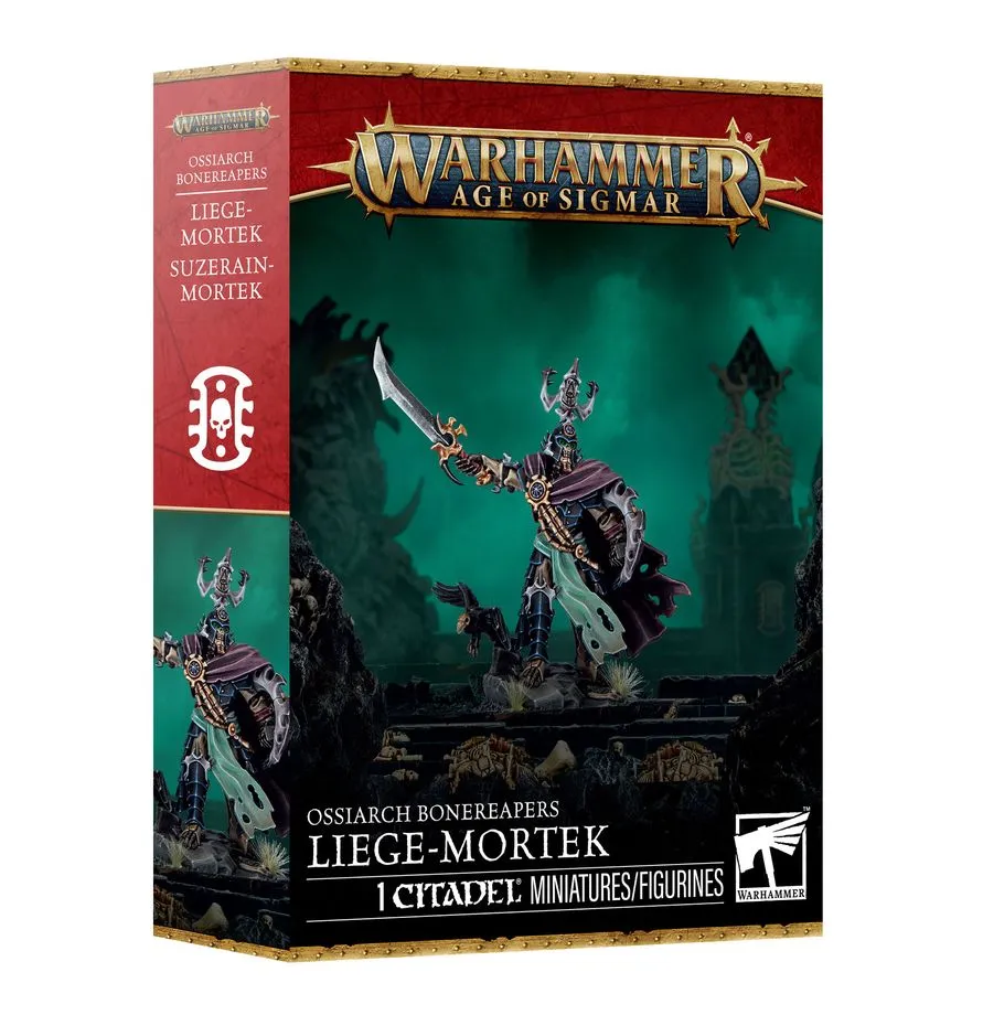 [GAW 94-46] Ossiarch Bonereapers : Liege-Mortek │ Warhammer Age of Sigmar