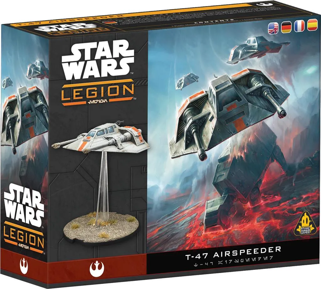 [AMG SWQ17] Alliance Rebelle : Airspeeder T-47 [Multi-Langue] │ Star Wars LEGION