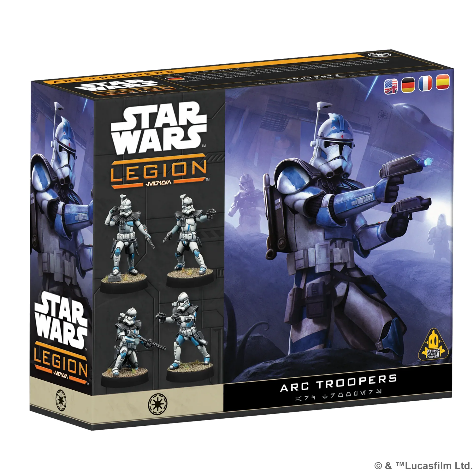 [AMG SWQ133] République Galactique : Arc Troopers [Multi-Langue] │ Star Wars LEGION