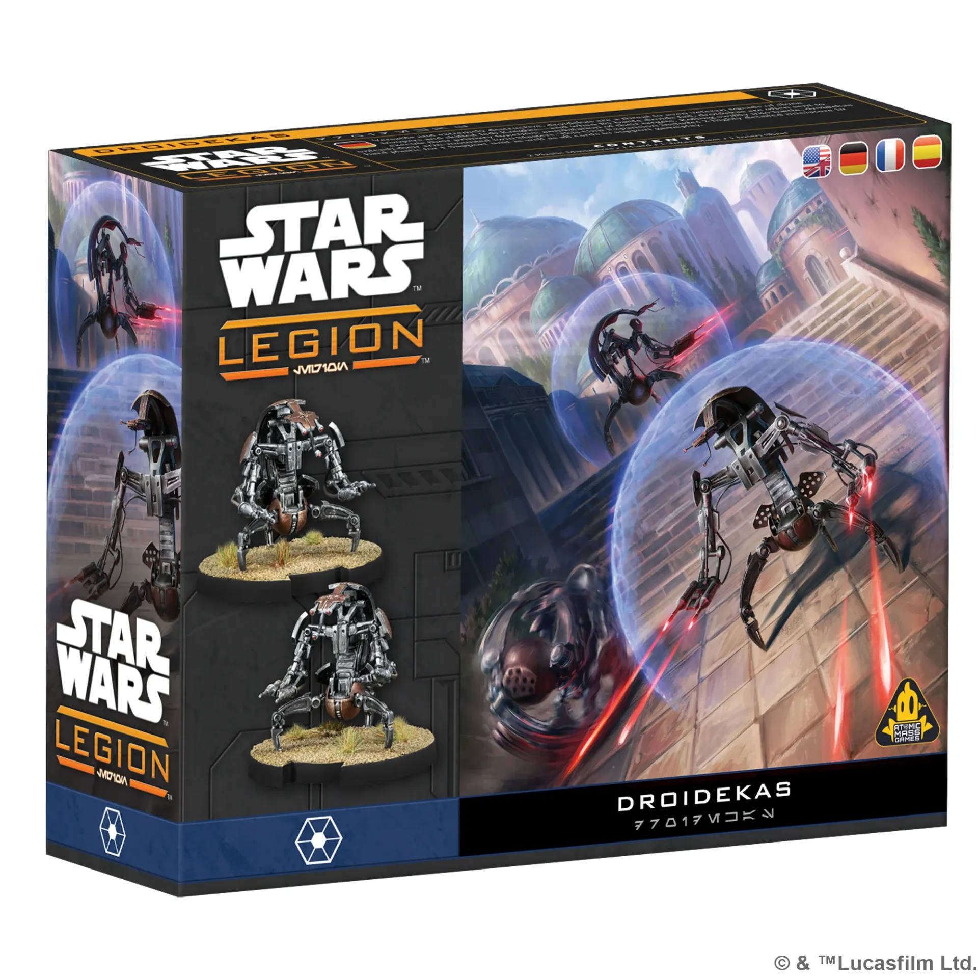 [AMG SWQ36] Alliance Séparatiste : Droidekas │ Star Wars LEGION