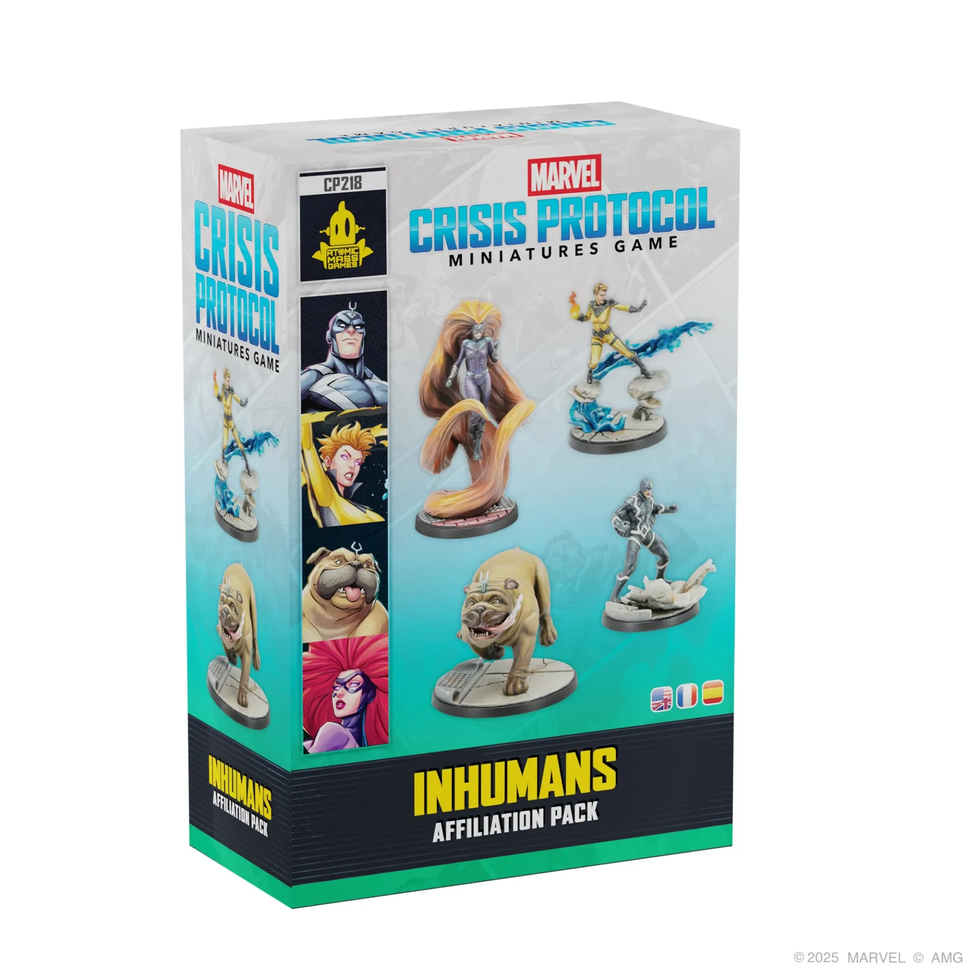 [AMG CP218] Marvel Crisis Protocol : Inhumans │ Affiliation Pack