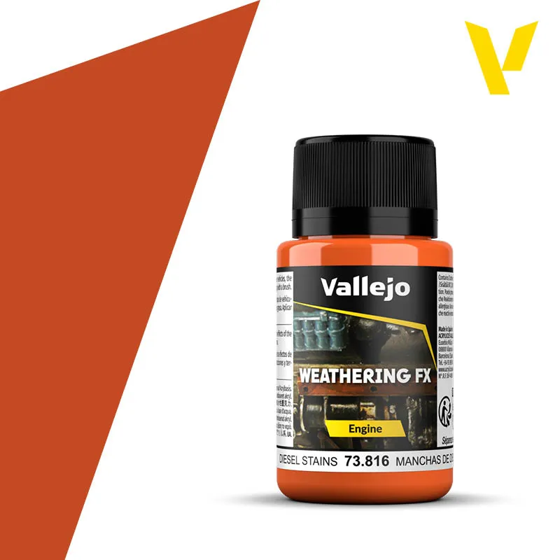 Vallejo : Diesel Stains (40ml) │ Weathering FX