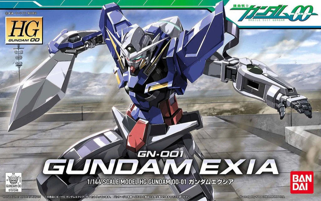 [BAI 5067927] Bandai : Gundam Exia • GN-001 [HG][1/144]