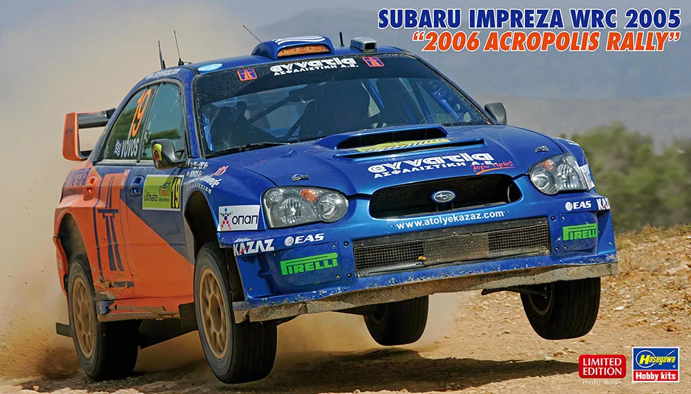 Hasegawa :Subaru Impreza WRC 2005 Acropolis 2006