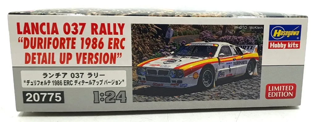 Hasegawa : Lancia 037 Rallye Dufiforte 1986 ERC Detail UP Version