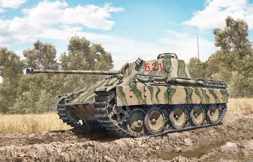 Italeri : Panzer Kpfw.V Panther Ausf.D