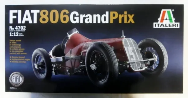 [ITA 4702] Italeri : Fiat 806 Grand Prix