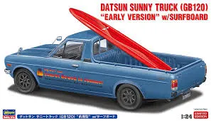 Hasegawa : Datsun Sunny Truck GB120 Early Version With Surfboard