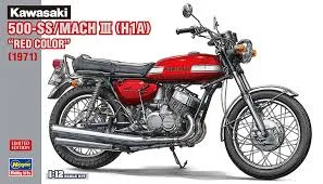 Hasegawa : KAwasaki 500-SS MAch III H1A Red Color 1971