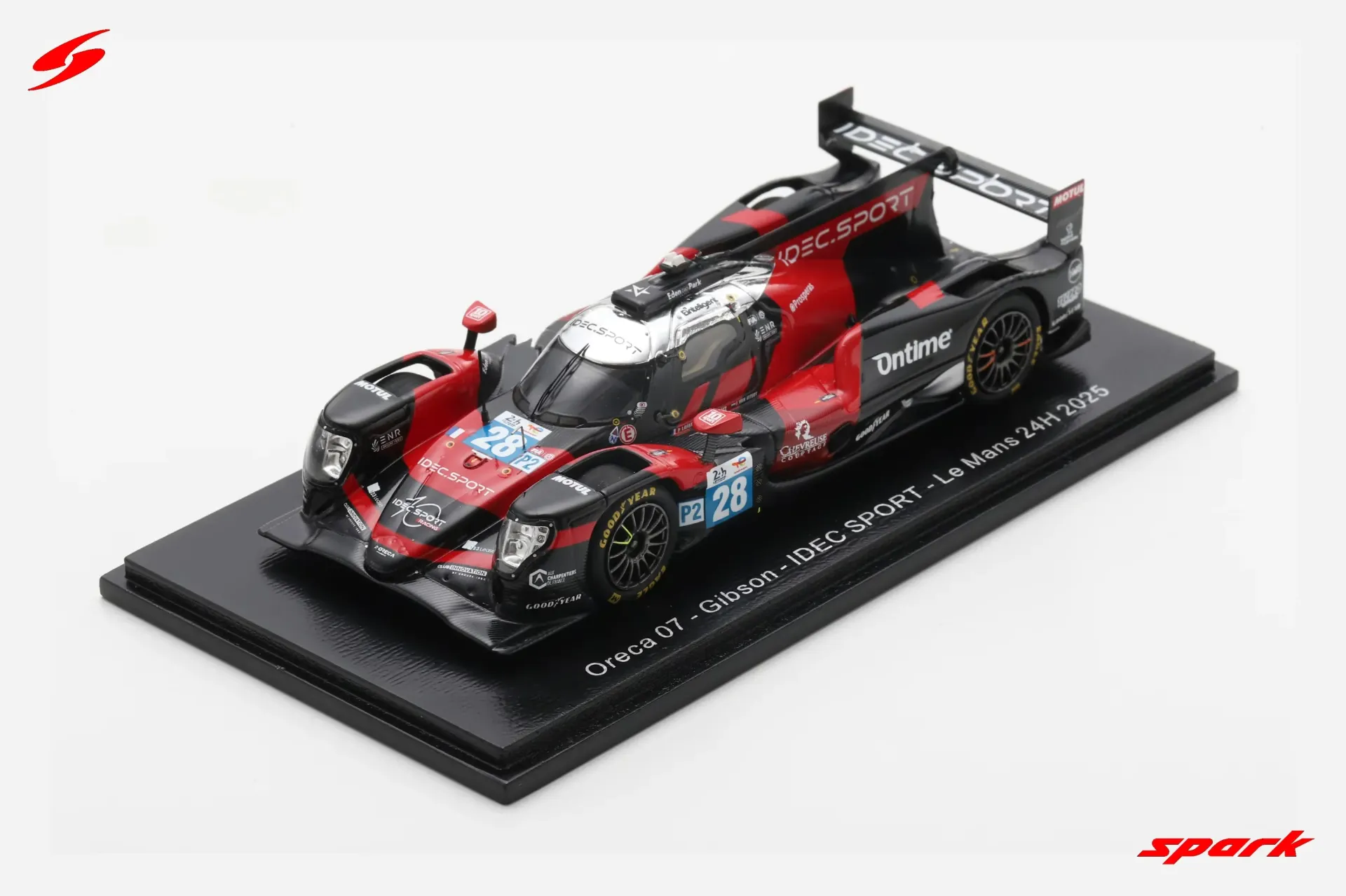 Spark : Oreca 07 - Gibson No.28 IDEC SPORT Le Mans 24H 2025 P. Lafargue - J. Van Uitert - S. Alvarez [1/43]
