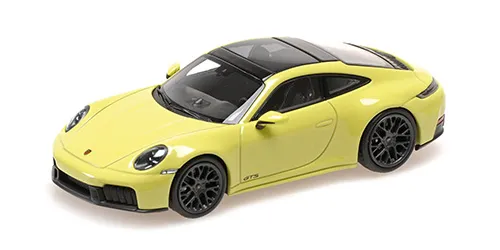 Spark : PORSCHE 911 (992.2) CARRERA GTS – 2024 – YELLOW METALLIC [1/43]