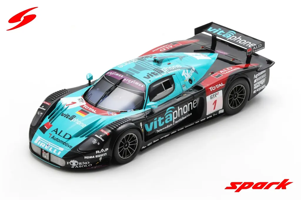 [SPK 18SPA2006] Spark : Maserati MC12 GT1 │ No.1 Winner 24H Spa 2006 A. Bertolini - E. van de Poele - M. Bartels