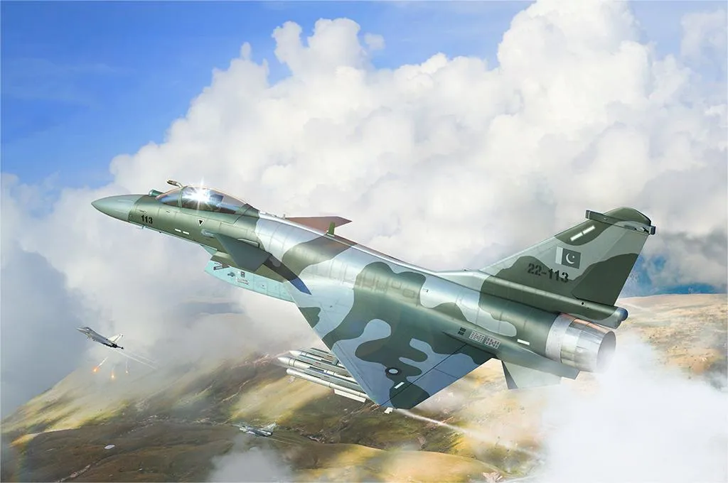 Trumpeter : Trumpeter 01690 PAF J-10CE Multi-Role Fighter & IAF Rafale 2 in 1