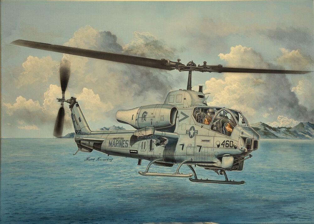 [TRM 05117] Trumpeter : AH-1W Super Cobra (Turned Exhaust)