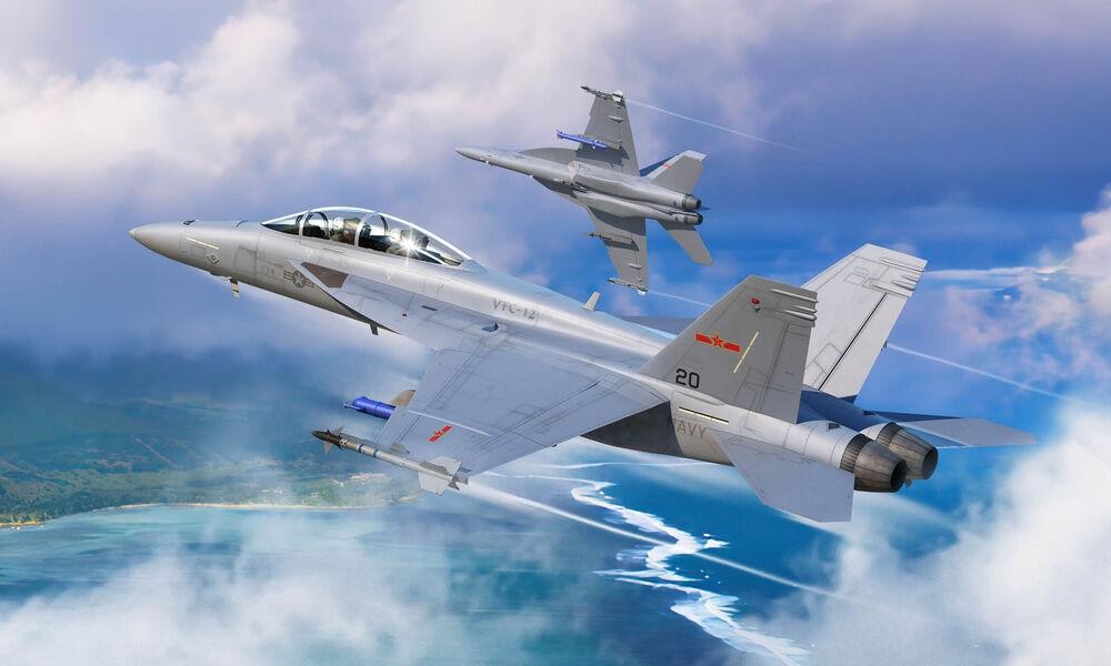 [HOO 85819] Hobbyboss : F/a-18F Super Hornet VFC-12