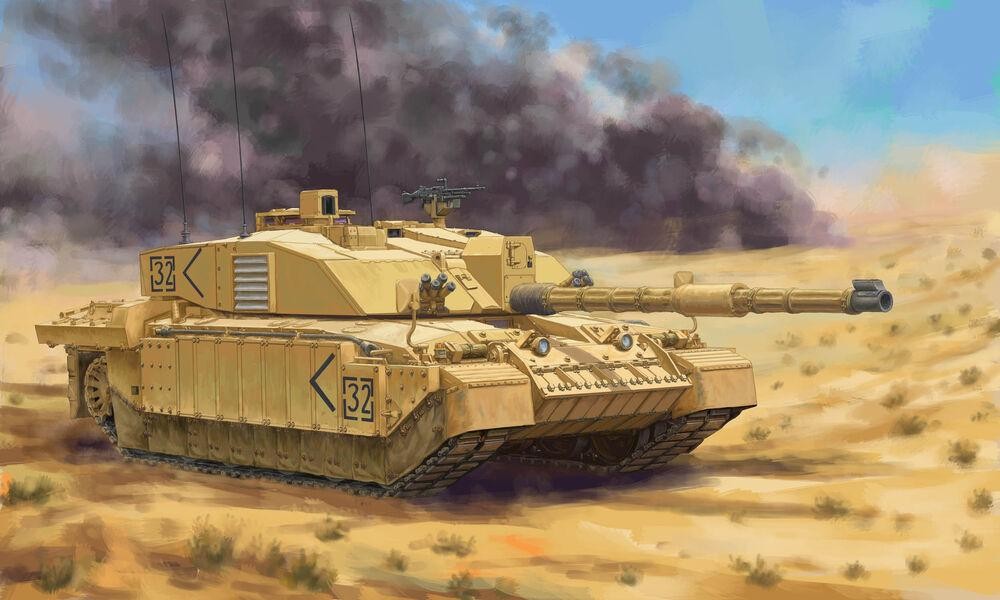 Hobbyboss : British Challenger II (OP.Telic) Iraq 2003