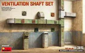 Miniart : Ventilation Shaft Set