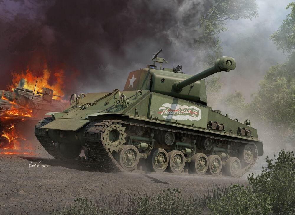 [ILK 01621] I love KIt : M4A3E8 Thunder VII Medium Tank