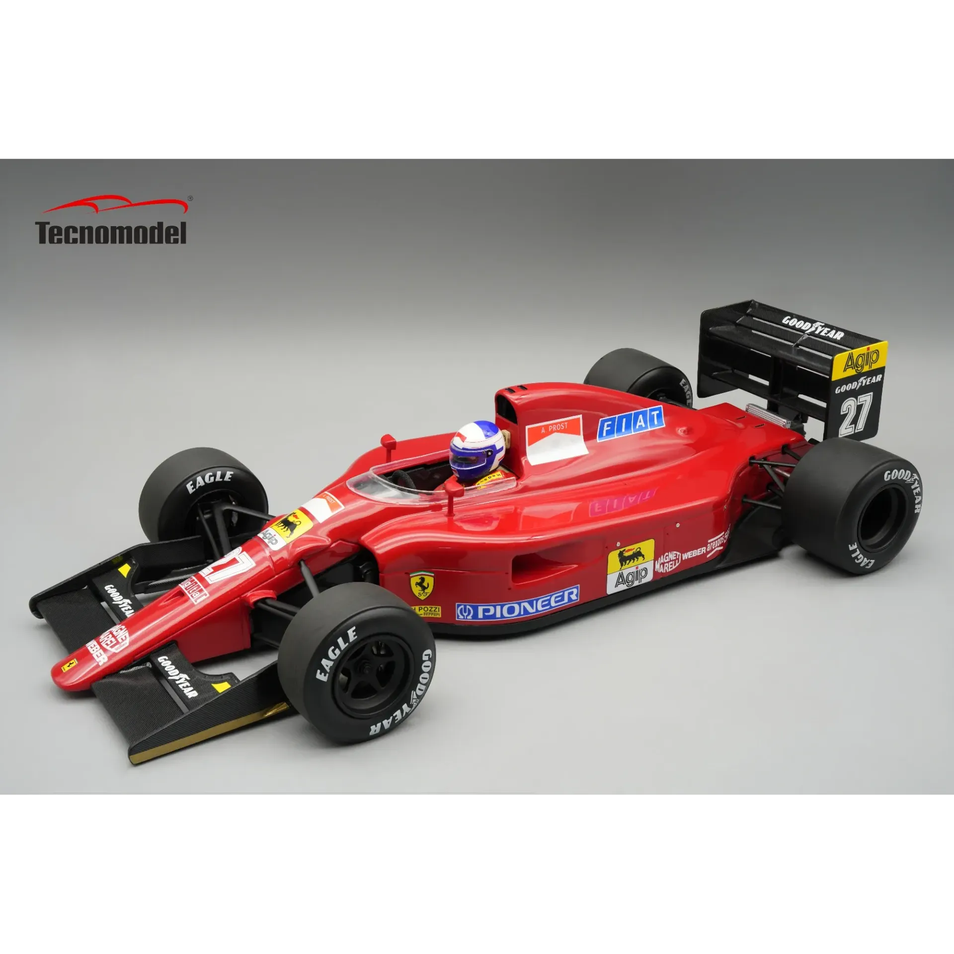 Tecnomodel : Ferrari 642 F1 │ No.27 1991 Monaco GP Driver Alain Prost [1/18]