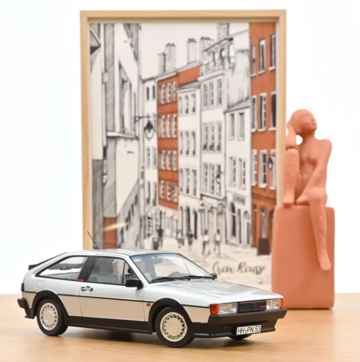 Norev : Volkswagen Scirocco GTX 16V 1988 Argent Flash [1/18]