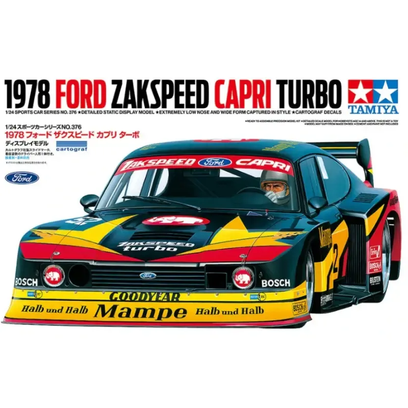 [TYA 24376] Tamiya : Ford Capri Turbo Zakspeed n°2