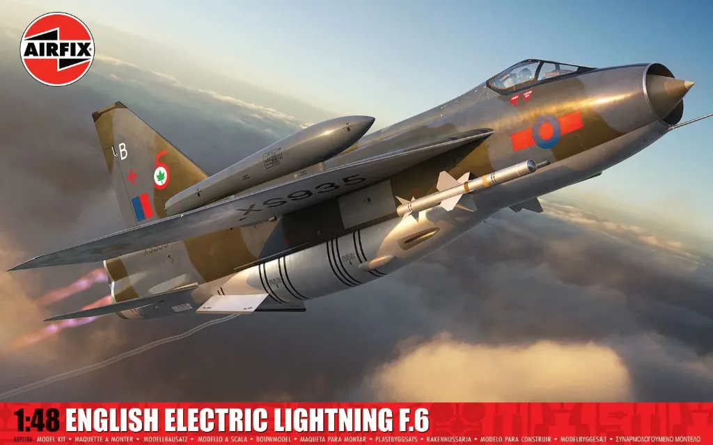 Airfix : English Electric Lightning F.6