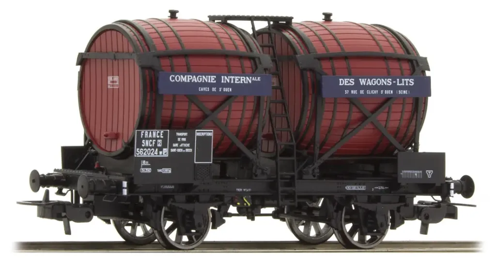 LS Models : Wagon OCEM BI Foudres Sans Guérite Brun CIWL SNCF Epoque III