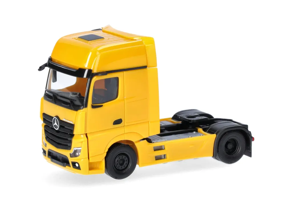 [HER 317948-002] Herpa : Tracteur rigide Mercedes-Benz Actros L 18 Gigaspace 2 essieux │ Jaune balai