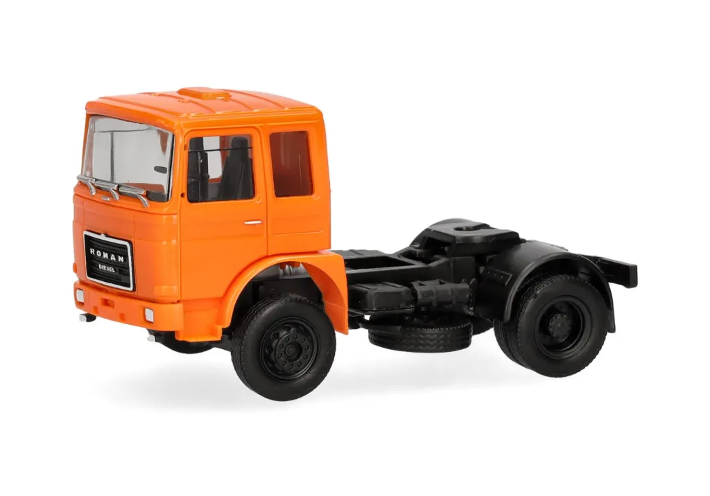 Herpa : Tracteur rigide Roman Diesel 2 essieux │ Orange