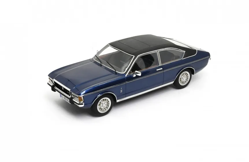 Schuco : Ford Granada Coupé 1972 Marine [1/18]