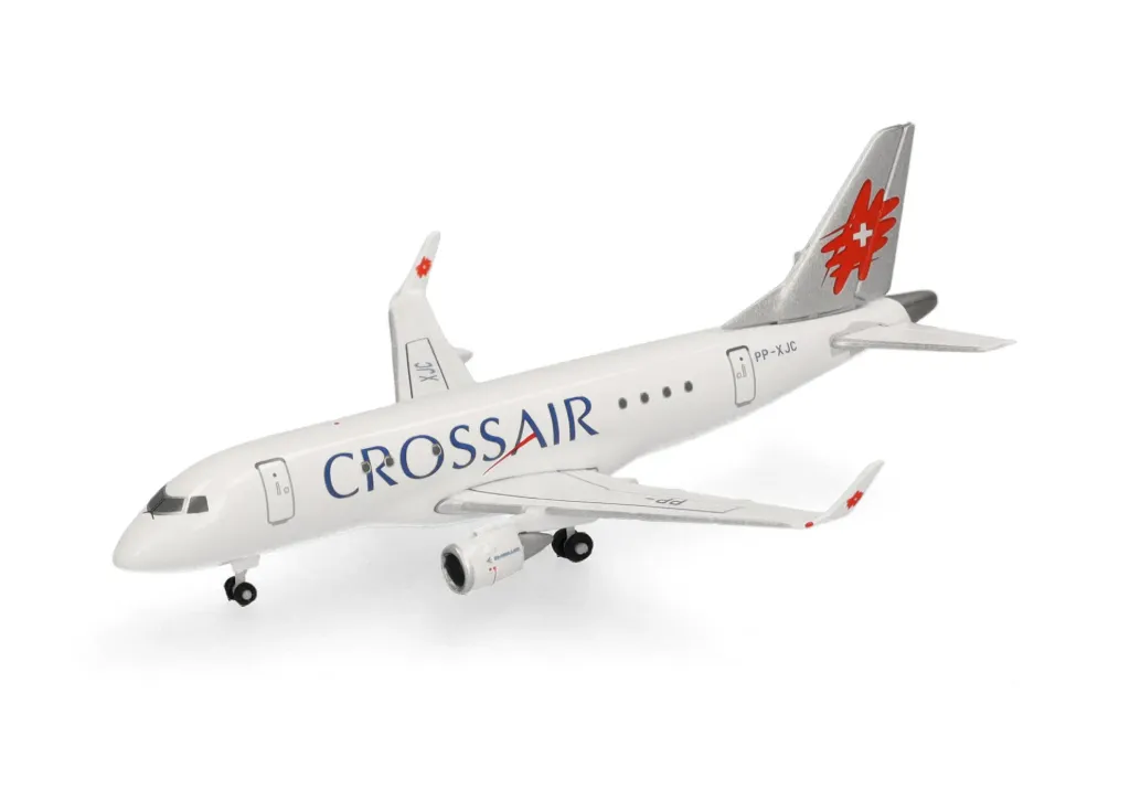 [HER 538824] Herpa : Crossair Embraer E170 - PP-XJC [1/500]