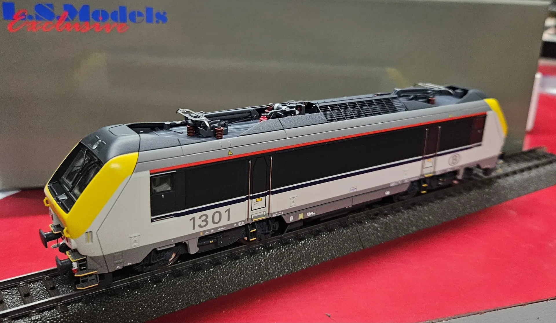 Ls Models : Locomotive électrique 1301 SNCB-NMBS DCC Sound Epoque V